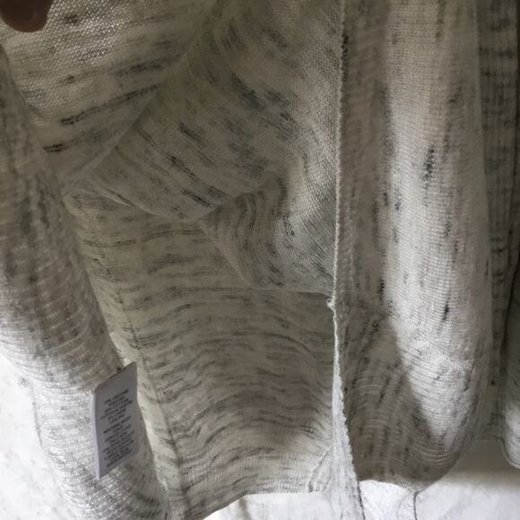 Lou & Grey Light Gray Ribside Boatneck Sweater Top - Picture 10 of 16